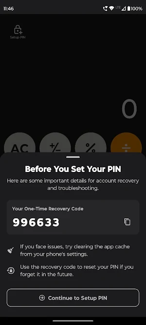 Calculator: Hide Photo & Video Screenshot 1