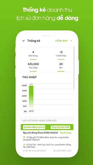 iLoka Driver - Ứng dụng tài xế Screenshot 1