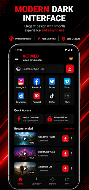VETMED All Video Downloader Screenshot 2
