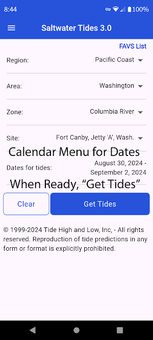 Saltwater Tides Screenshot 0