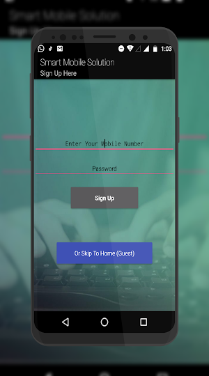 Smart Mobile Solution (SmS) Screenshot 3