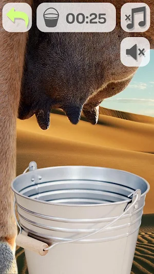Milking Cow Game Screenshot 1