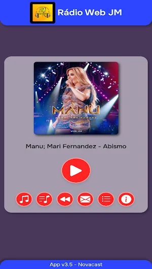 Rádio Web JM Screenshot 0