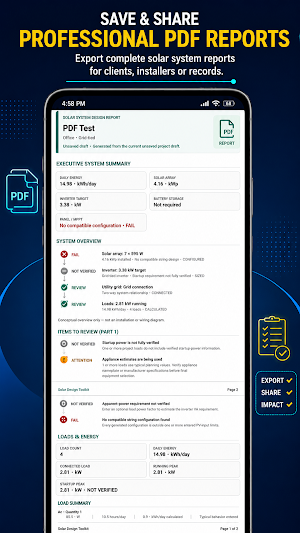 Solar PV Design & Calculator Screenshot 3