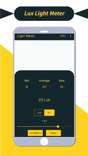 LUX Light Meter Screenshot 1