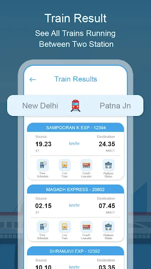 Where is My Train- Live Status Screenshot 3