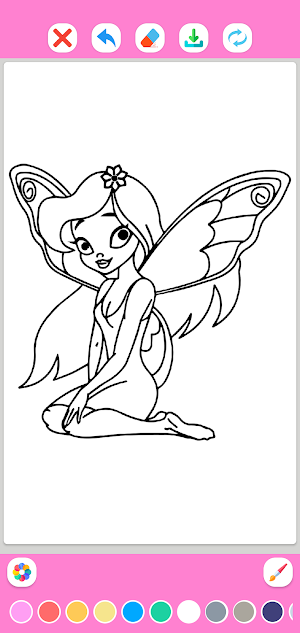 Princess Coloring Book Screenshot 2