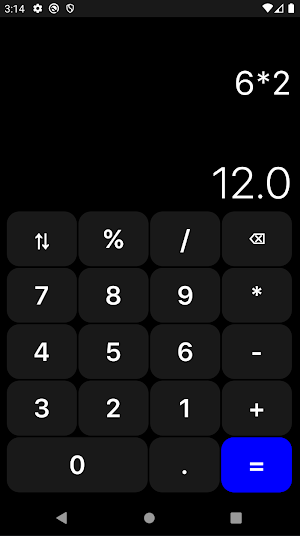 AppGeek Calculator Screenshot 1