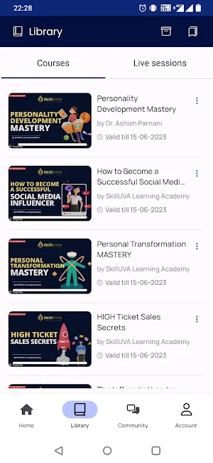 SkillUVA: Learning is Eternal Screenshot 1