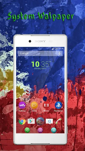 stain | Xperia™ Theme Screenshot 1