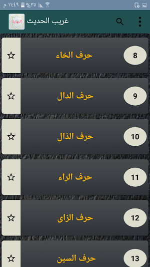 النهاية في غريب الحديث - لابن  Screenshot 1