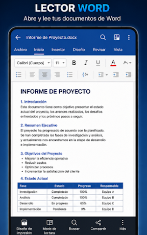 Lector de todos los documentos Screenshot 3