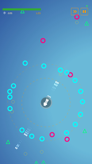 PolyGun: Idle TD Screenshot 3