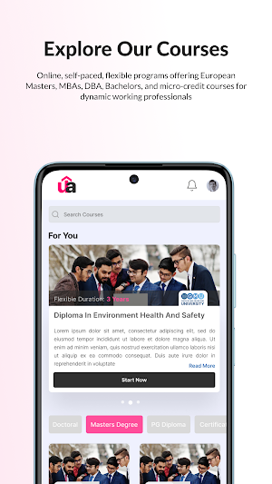 UniAthena - Academic Programs Screenshot 2