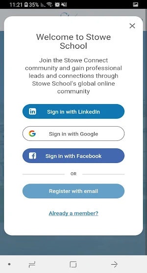 Stowe Connect Screenshot 1