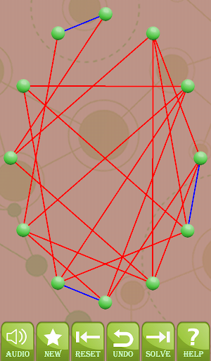 Untangle : Planarity Puzzle Screenshot 1