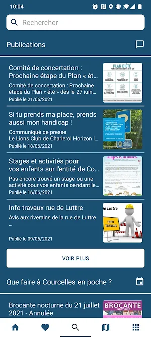 Courcelles en poche Screenshot 2