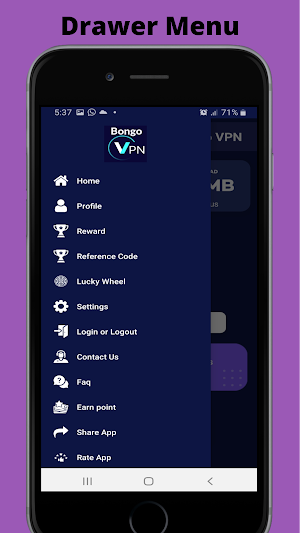 Bongo VPN Screenshot 3