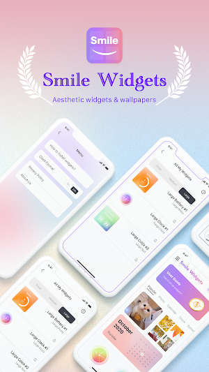 Smile Widgets&Screen Beautify Screenshot 0