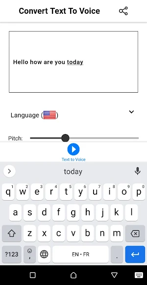 Convert text to speech Screenshot 2