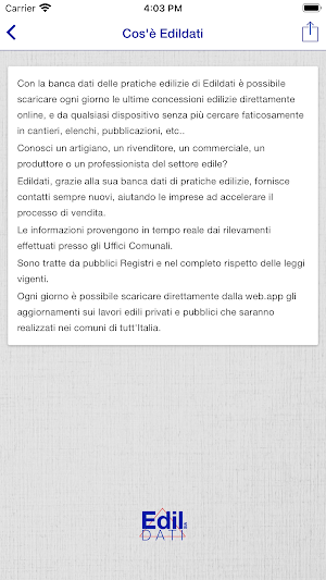 SEGNALA EDILDATI Screenshot 2