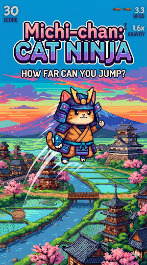 MICHI-CHAN: Cat Ninja! Screenshot 3