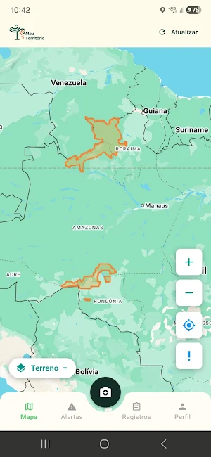 Meu Território Screenshot 3