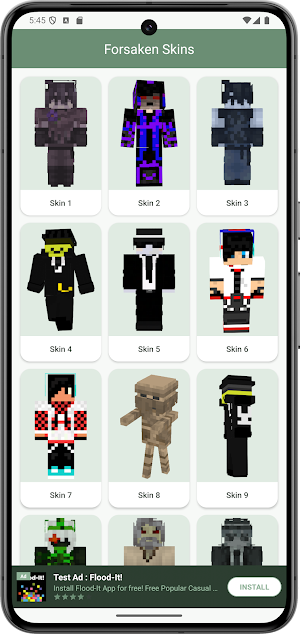 Forsaken Skins for Minecraft Screenshot 0