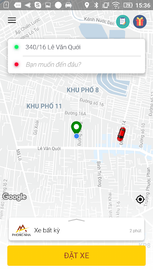 Taxi Phong Nha Screenshot 1