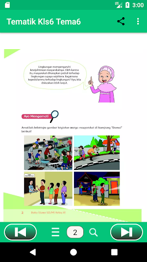 Buku Kelas 6 SD/MI Tema 6 Screenshot 3
