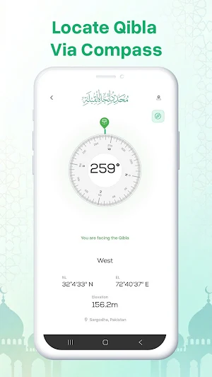 Qibla Compass Lite: Salah GPS Screenshot 3
