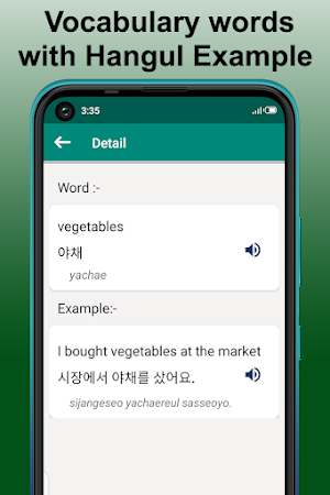 Learn Korean Language Offline, Phrasebook, Grammar Screenshot 2