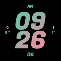 Pastel Bold Watch Face