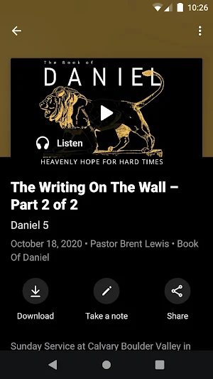 Calvary Boulder Valley Screenshot 2