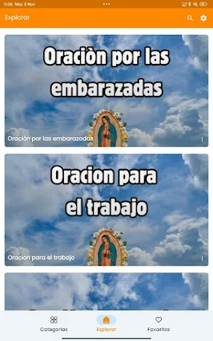 Virgen de Guadalupe Oraciones Screenshot 1