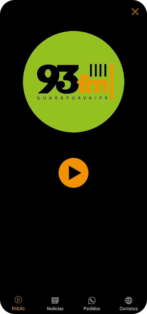 Rádio 93FM Guarapuava Screenshot 0