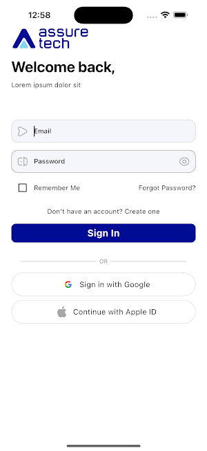 AssureTech User Screenshot 0