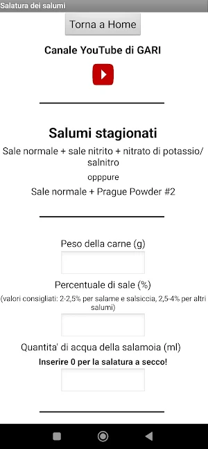 Come salare i salumi Screenshot 2