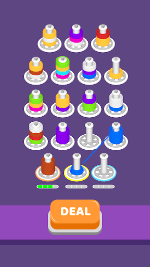 Thread Shuffle Sort Screenshot 3