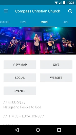 Compass Christian Church Screenshot 2