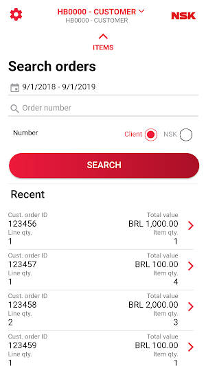 NSK Direct+ Screenshot 2