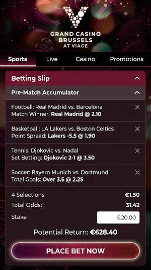 Casino Via Screenshot 1