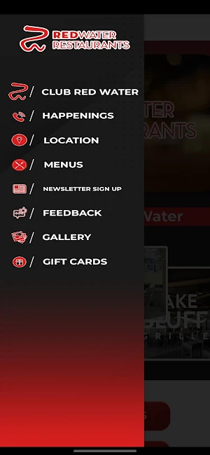 RedWater Restaurant Group Screenshot 1