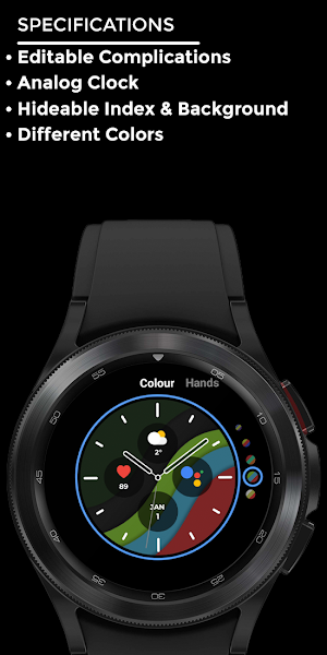 Night 66 - watch face Screenshot 3