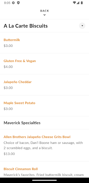 Maverick Biscuit Screenshot 2