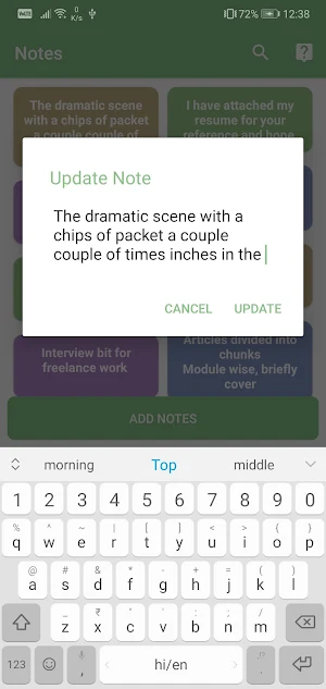 Notes Screenshot 3