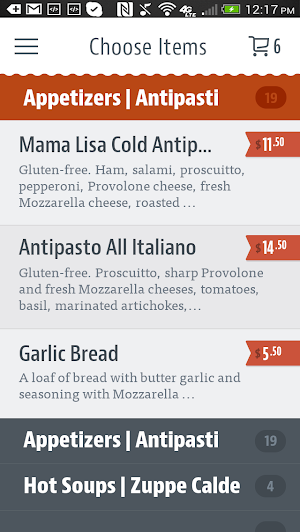 Mama Lisa's Restaurant Screenshot 2