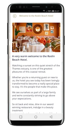 Roslin Beach Hotel Screenshot 1