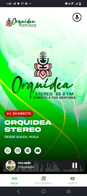Orquidea Stereo Screenshot 1