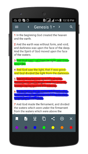 KJV Bible and Dictionary Screenshot 1